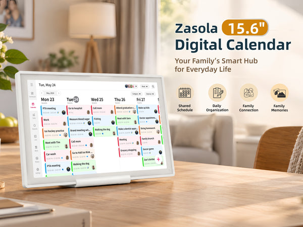 Zasola Digital Calendar 15.6''