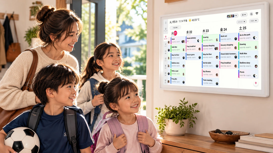 子どもが2人、3人いても大丈夫！家族の予定を上手に管理する6つのコツ