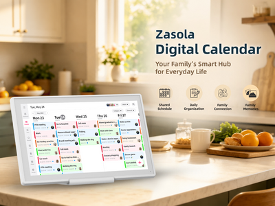 Zasola Digital Calendar 15.6''