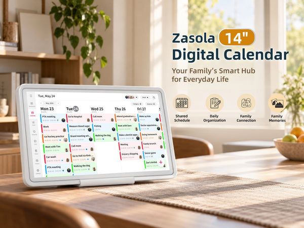 Zasola Digital Calendar 14''