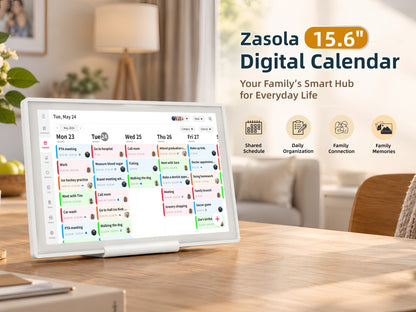 Zasola デジタルカレンダー 15.6インチ